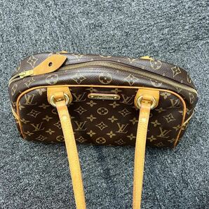 〈1円スタート〉LOUIS VUITTON ルイヴィトン モノグラム モントルグイユPM M95565 ショルダーバッグ ハンドバッグ シリアルCA4047茶色の画像3