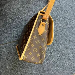 〈1円スタート〉LOUIS VUITTON ルイヴィトン モノグラム ジベシエールGM M42246シリアルAR1923ショルダーバッグ 斜め掛け ブラウンの画像8