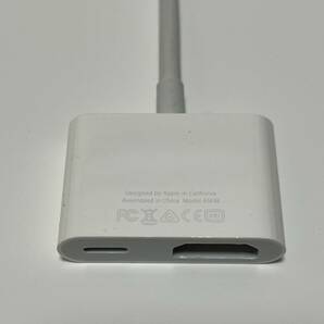 [動作品]Apple 純正 HDMIケーブル A1438 映像変換アダプタ ライトニング Lightning to HDMIの画像3
