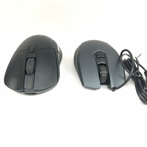 送料無料 1円～ 動作確認済み 2点セット マウス 美品 logicool PRO SUPERLIGHT ブラック 未使用品 mouse 6ボタンマウス パソコンの画像3