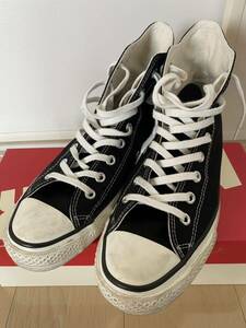 CONVERSE CANVAS ALL STAR J HI 黒 ブラック27.0cm コンバース キャンバス オールスター ジャパン ハイ 日本製 JAPAN 