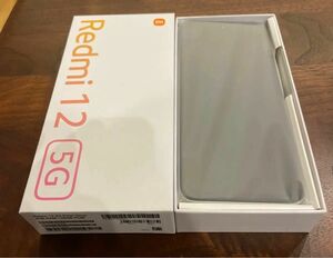SIMフリー Redmi 12 5G XIG03 ポーラーシルバー[Polar Silver] Xiaomi 4G+128GB