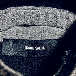 ■ディーゼル／DIESEL ■コットン ポリエステル系素材 リングボタン ロング カーディガン レディース Sサイズの画像4