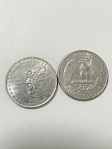 アメリカ 硬貨 コイン 古銭 LIBERTYリバティー 5 25セント 1981 1991 1995 USA イーグル シルバー 銀貨 ニッケル クォーター ワシ まとめ_画像7