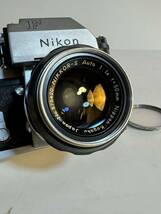 Nikon F フィルムカメラ NIKKOR-S Auto 1:1.4 f 50mm 一眼レフカメラ 一眼レフ フォトミック シルバー ニコン レンズ_画像2