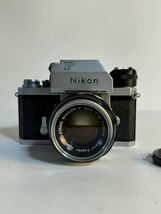 Nikon F フィルムカメラ NIKKOR-S Auto 1:1.4 f 50mm 一眼レフカメラ 一眼レフ フォトミック シルバー ニコン レンズ_画像1