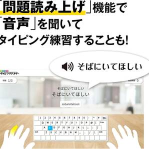 タイピング ソフト タッチタイピング タイピング練習 キーボード練習 絶対即戦力タイピングマスター Win＆Mac版 2ライセンスの画像6