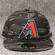 MLB DIAMOND BACKS アリゾナ ダイヤモンドバックス NEWERA 迷彩　野球帽子 ニューエラ キャップ6387_画像2