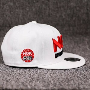 NGK コラボ SPARK PLUGS NEW ERA ニューエラ 帽子 キャップ6298の画像3