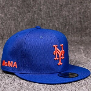 MoMA モマ MLB ニューヨーク メッツ New York Mets 59FIFTY 野球帽子 NEWERA ニューエラ キャップ6283の画像1