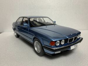 1/18 BMW 730i E32 ブルーメタリック　　　　　　　　　　［MODEL CAR GROUP］1992 美品！