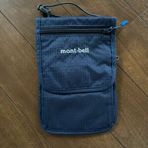 モンベル mont-bell トラベルワレット ネイビー 旅行用品 