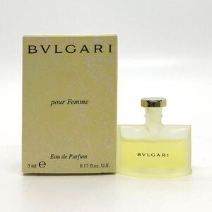 BVLGARI ブルガリ プールファム POUR FEMME EDP ミニ香水 ☆送料220円