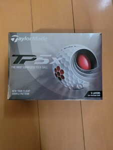 新品未使用 テーラーメイド TP5X ボール ホワイト　5層構造 2021 日本正規品箱 1ダース12球 送料安い PING タイトリスト TaylorMade