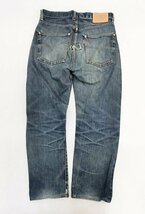 キングラムfhi☆米国製 LEVI'S 551ZXX バレンシア工場 ビッグE 赤耳 インディゴ 555 551-0006 90年代 復刻 デニム パンツ 【中古】_画像5