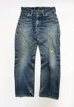 キングラムfhi☆米国製 LEVI'S 551ZXX バレンシア工場 ビッグE 赤耳 インディゴ 555 551-0006 90年代 復刻 デニム パンツ 【中古】_画像1