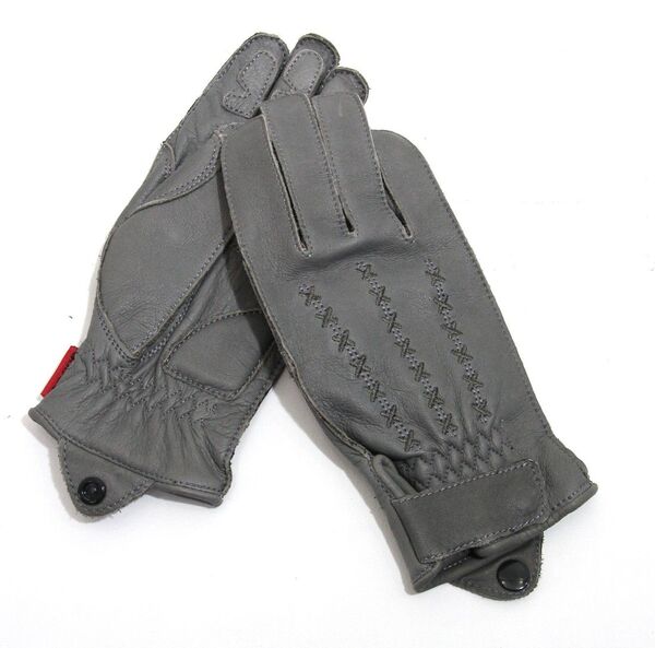 【56%引】ロッソスタイルラボ RSG-239 グレージュ(M)ステッチ レザー グローブ