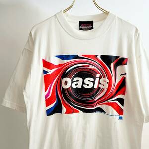 希少《 Mint (1Wash) / 1995 / XLarge 》90s 極上品【 oasis オアシス ARTIMONDE ジャマイカ製 バンドT Tシャツ XL ビンテージ 】