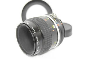 ★美品★Nikon ニコン Ai-S Micro-Nikkor 55mm F2.8 ／HN-1 #1159