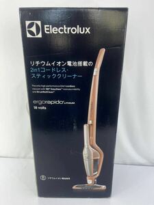 Electrolux 　エルゴラピード 　2in1コードレススティッククリーナー 　ZB3114AKS　 未使用品　少々汚れあり