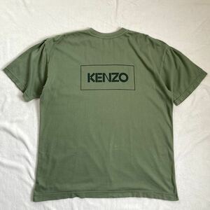 KENZO ケンゾー 90s 半袖Tシャツ バックプリント グリーン