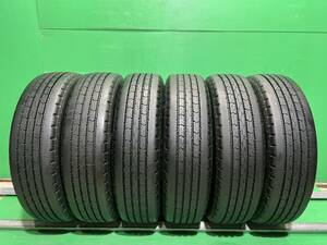 195/75R15 109/107L LT ブリヂストン R202 サマータイヤ 　トラックタイヤ　22年製 6本 8.5分山以上　バリ山　195/75r15 B165