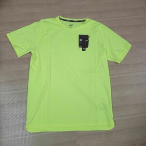 新品　タグ付き　PUMA　プーマ　蛍光　サッカー　ユニフォーム　Tシャツ　運動