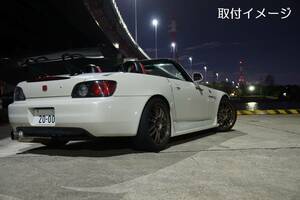 ◆送料込◆ S2000 AP1 マフラー RS★R 希少なシングル左出し