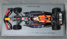 レッドブル RB18（No.1/マックス・フェルスタッペン）2022　Dutch *オランダGP優勝　*1/43 スケール *スパークモデル製 *品番S8548　　*06_画像6