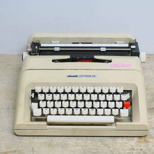 e) typewriter Olivetti LETTERRA35 Junk 