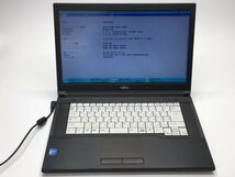 F6, 蔵出しジャンク品★富士通　LIFEBOOK　A576/S　メモリ8GB　HDD500GB Celeron 3855U-1.6GHZ ノートパソコン_画像1