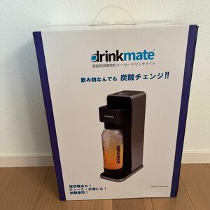 【新品未開封】炭酸水メーカーdrinkmate DRM1013 BLACK