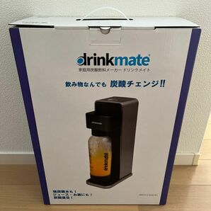 【新品未開封】炭酸水メーカーdrinkmate DRM1013 BLACK