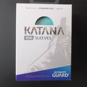 katana 　カタナ　スリーブ 【ターコイズ】通常サイズ　100枚 未開封新品