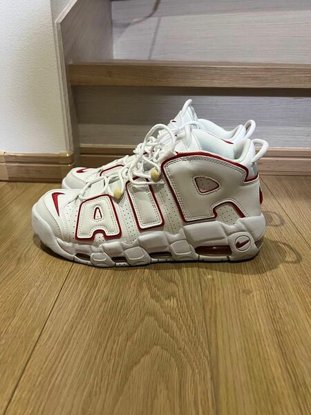 NIKE AIR MORE UPTEMPO モアテン　バーシティレッド