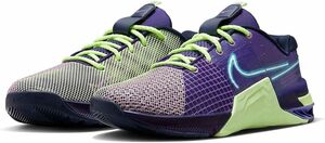 最後 27.0cm/US9 NIKE METCON 8 AMP 検 DV1206-500 メトコン8 ディープパープル/ベアリーボルト/紫/黄 DEEP PURPLE BARELY VOLT