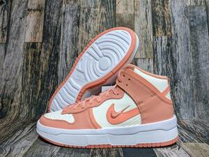 WMNS DUNK HIGH UP "SAIL LIGHT CRIMSON BLISS" DH3718-107 （セイル/ライトマダールート/クリムゾンブリス）