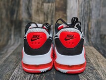 最後 27.5cm/US9.5 NIKE AIR MAX EXCEE CD4165-116 検 ナイキ エアマックス エクシー ホワイト/ブラック/スカーレット 黒/白/朱色_画像6