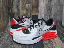 最後 27.5cm/US9.5 NIKE AIR MAX EXCEE CD4165-116 検 ナイキ エアマックス エクシー ホワイト/ブラック/スカーレット 黒/白/朱色_画像7