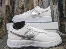 最後 25.0cm NIKE AIR FORCE 1 LOW UNITY “40th Anniversary” MENS/24.5cm 検 FD0937-100 エアフォース ユニティ 白/ホワイト/シルバー_画像8