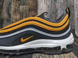 最後 26.5cm/US8.5 NIKE AIR MAX 97 WTR 検 DX0754-002 エアマックス97 ブラック/ダークグレー/ユニバーシティゴールド 黒/濃灰/山吹色