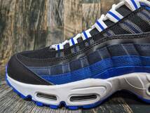 残少 28.0cm/US10 NIKE AIR MAX 95 検 DM0011-006 ナイキ エアマックス95 ブラック/チームロイヤル/ホワイト 黒/青/白 紺/ネイビー_画像2