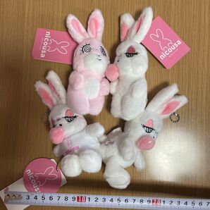 にこうさ 4体 〔すわるん2体・ぬいぐるみ2体〕
