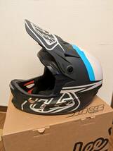 トロイリーデザインズ（D3FIBERLITE HELMET2022 SLANTGREEN）Lサイズ_画像1