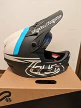 トロイリーデザインズ（D3FIBERLITE HELMET2022 SLANTGREEN）Lサイズ_画像2