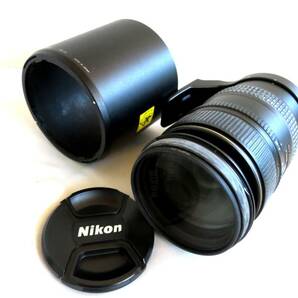 ●【ト足】Nikon 一眼レフカメラ レンズ ED AF VR-NIKKOR 80-400㎜ 1:4.5-5.6D HB-24 ニコン CE709ZZG95の画像1