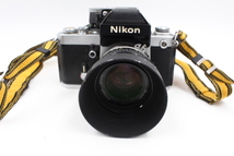 ☆【ト足】Nikon ニコン フィルムカメラ レンズ 50mm 1:1.4 ケースあり CA143ZZH49_画像2