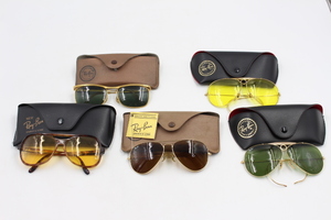 ◎☆【ト足】Ray-Ban レイバン サングラス ヴィンテージ まとめ ケースあり CC000ZZH36