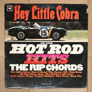 米オリジナル盤LP〜COLUMBIA:2EYE CL2151:MONO! THE RIPCHORDS/Hey Little Cobra AND OTHER HOT ROD HITS