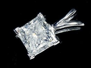 UO11407D[1 иен ~] новый товар отделка [RK драгоценнный камень ] ювелирные изделия maki прекрасное качество бриллиант очень большой 1.09ct! Pt850 супер высококлассный один шарик diamond подвеска head колье 